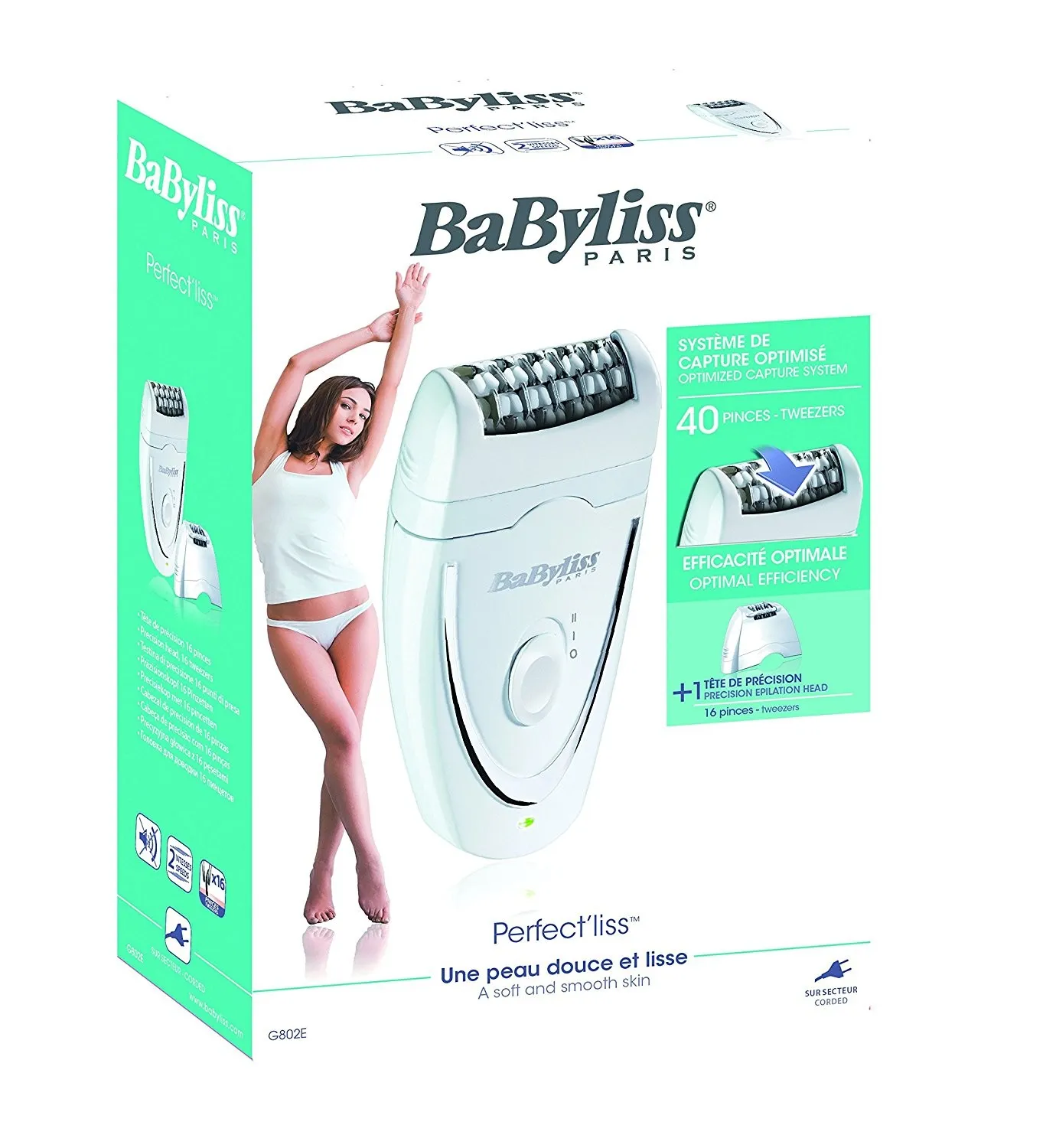 Эпилятор BaByliss G804 в Санкт-Петербурге и Ленинградской области от магазина Ammina