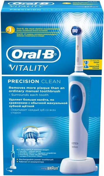 Электрическая зубная щетка Braun Oral-B Vitality Expert Precision Clean D12.513 в Санкт-Петербурге и Ленинградской области от магазина Ammina